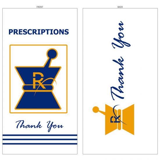sacchetti di carta per prescrizione e farmacia