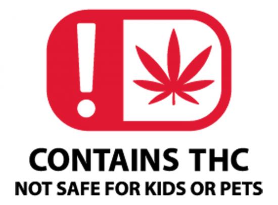 Oklahoma Cannabis Warning Labels