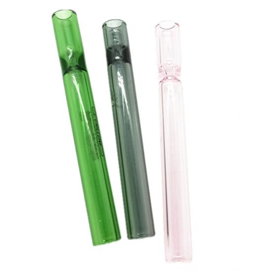 Commercio all'ingrosso un tubo di vetro del battitore Weed Chillum fumante in vetro OG tubo di vetro