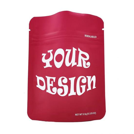 vendita calda personalizzata il tuo sacchetto di imballaggio in mylar a chiusura lampo a prova di bambino di design - Safecare