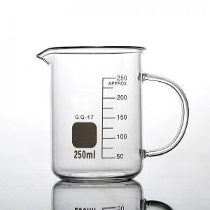 Bicchiere in bianco di vetro trasparente di vendita caldo 5ml 10ml 50ml 100ml 200ml 250ml 500ml 1000ml Bicchiere di vetro
 - Safecare