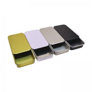 Scatola di latta di metallo