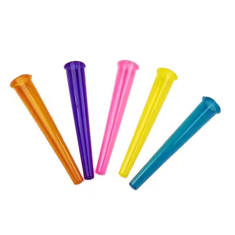 Tubi conici in plastica resistenti ai bambini, 109 mm, supporto per Pop Top, tubo pre-rollato Pop Top