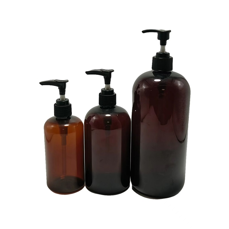 Flacone per il trucco vuoto liscio da 3 oz, 4 oz, 5 oz, 7 oz, flacone dispenser di sapone bianco per il bagno